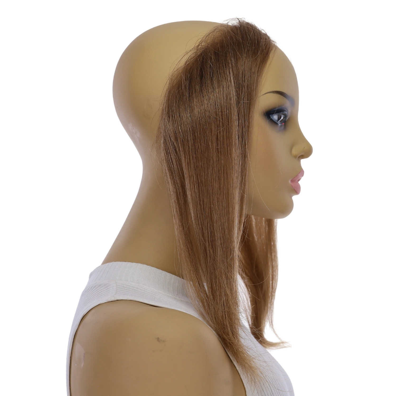 10" Hairline Topper #12 Warm Light Brown