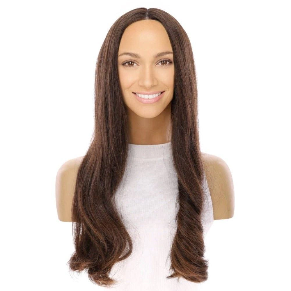 24" Divine Luxe Lace Top Wig #5 Warm Dark Brown