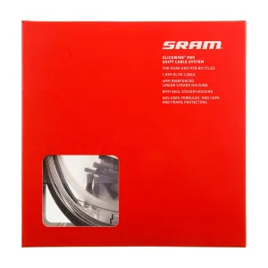 4mm Slick Wire Pro Road/Mountain Shift Set Black