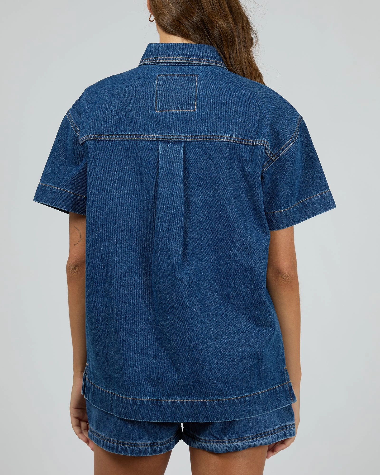 All About Eve Simi Denim Shirt Heritage Blue