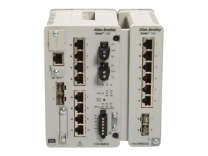 Allen-Bradley Stratix 5800 1783-MMS10BE - Switch - managed - 8 x 10/100/1000 (PoE )   2 x Gigabit SFP - DIN rail mountable -