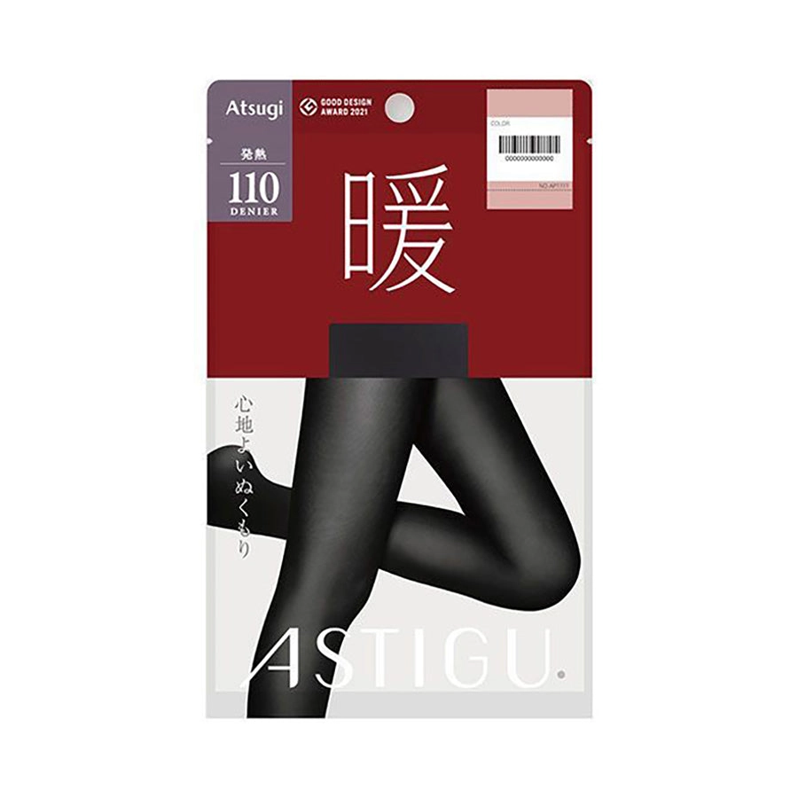 ATSUGI Warm 110D M-L Black  (100g)