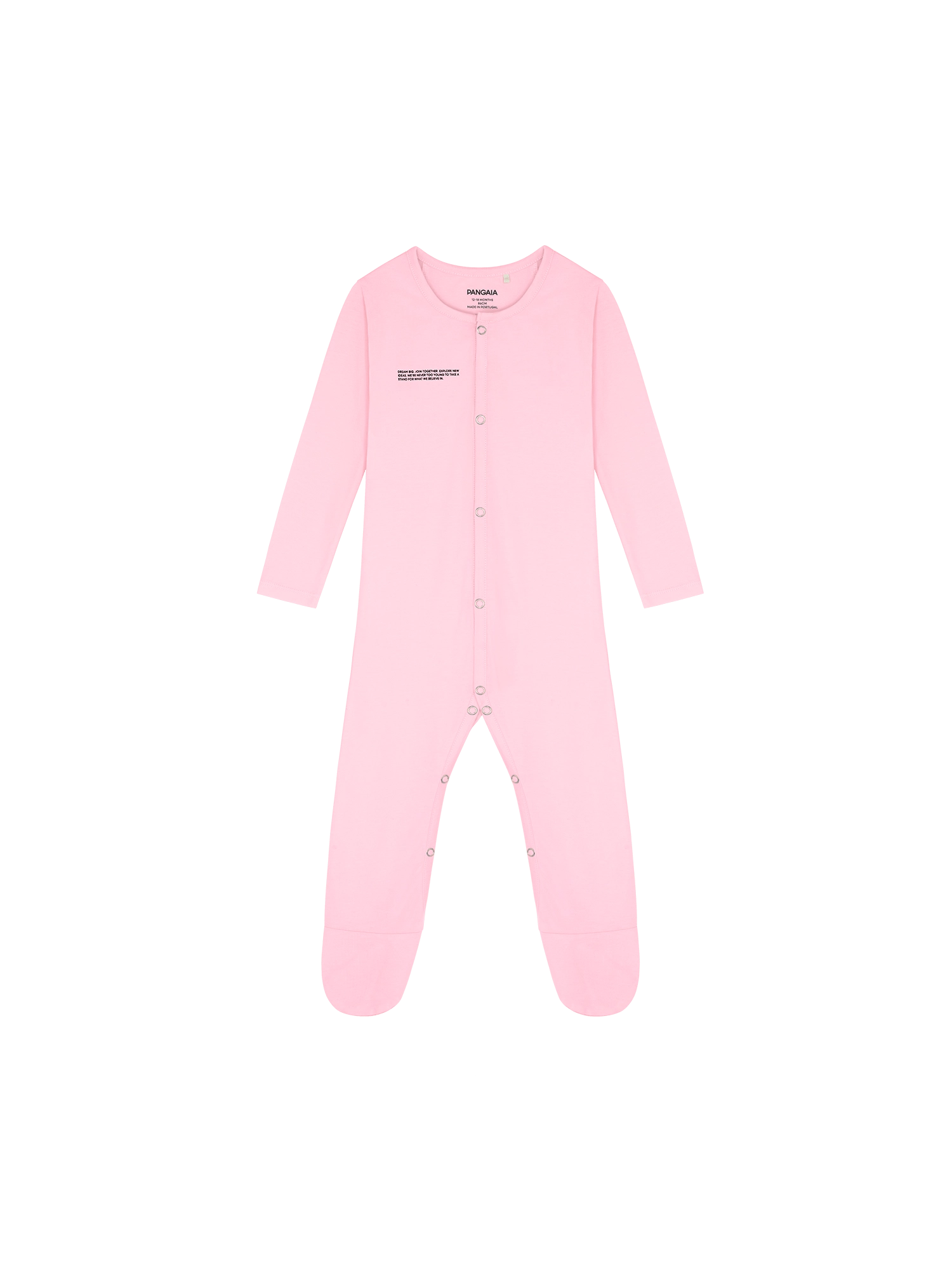 Baby 365 Lightweight Babygrow—magnolia pink