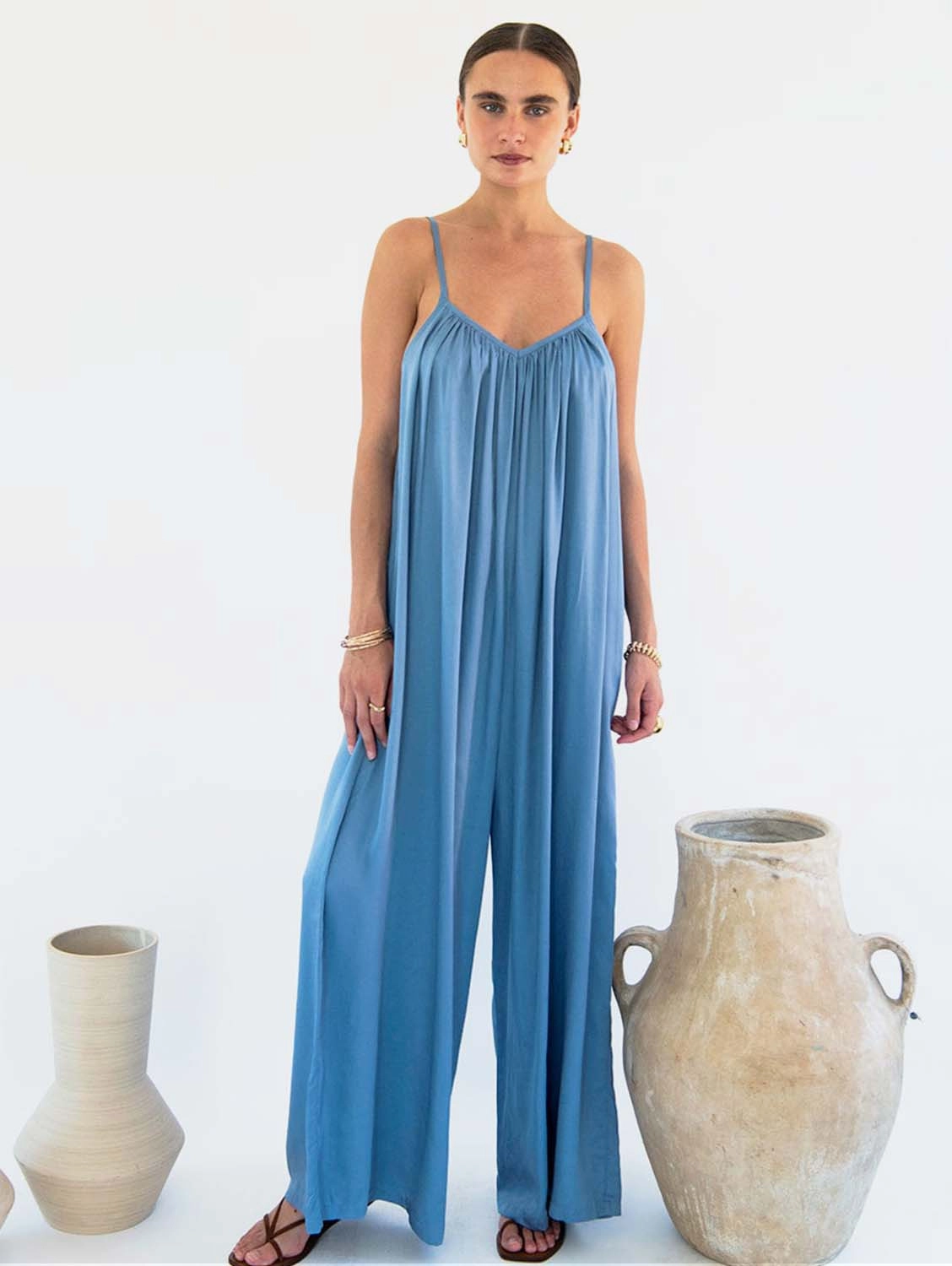 Bali Satin TENCEL™ Jumpsuit | Multiple Colours