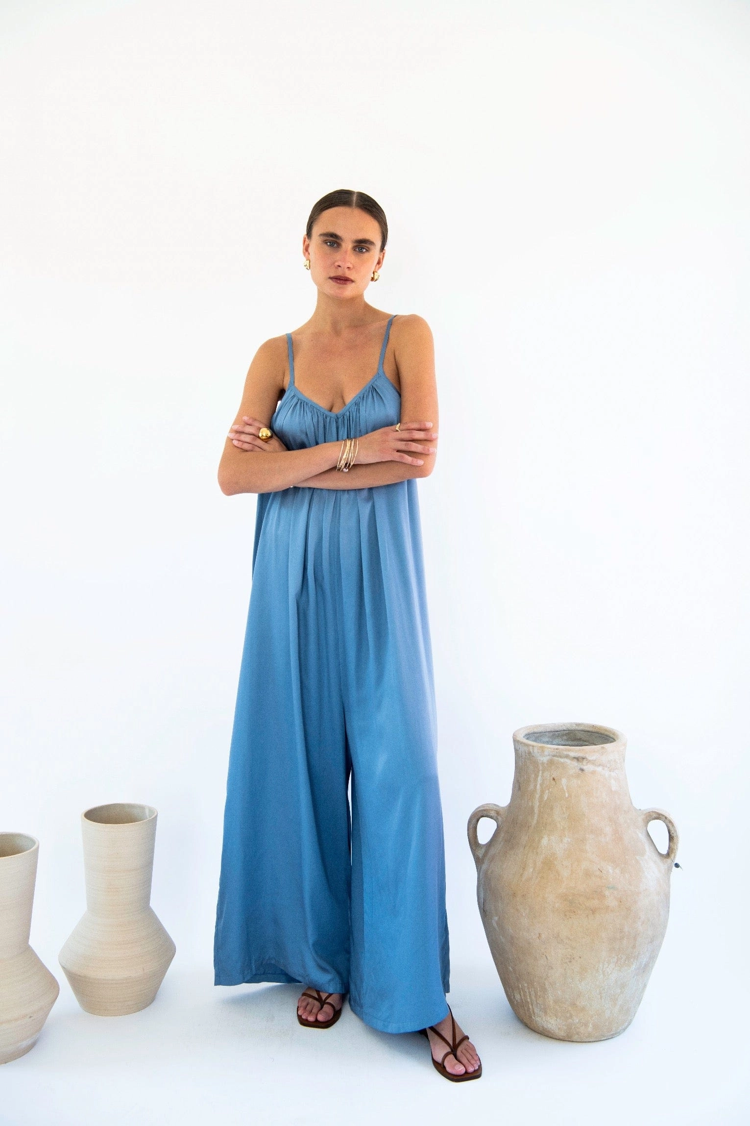 Bali Satin TENCEL™ Jumpsuit | Multiple Colours