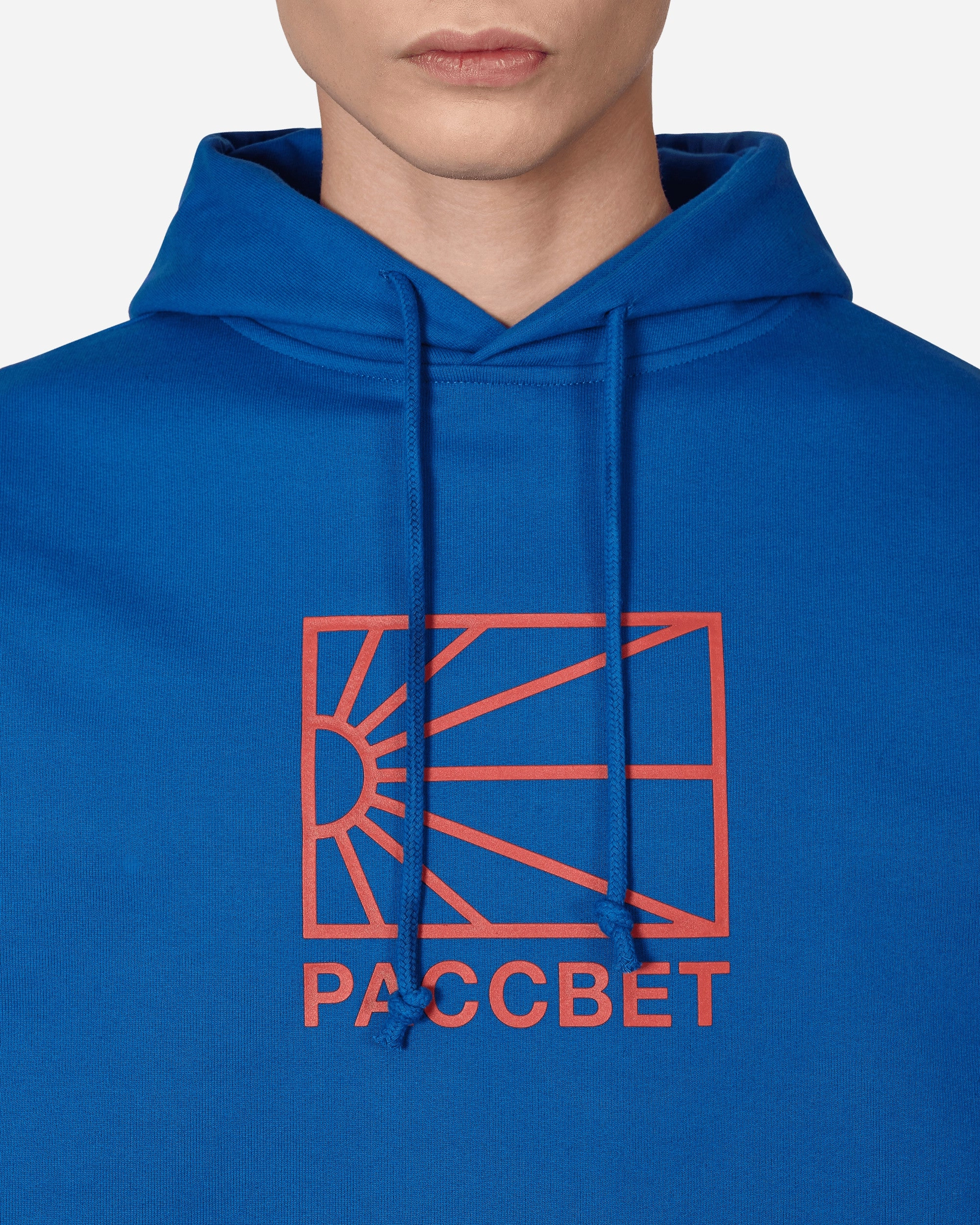 Big Logo Hooded Sweatshirt Blue