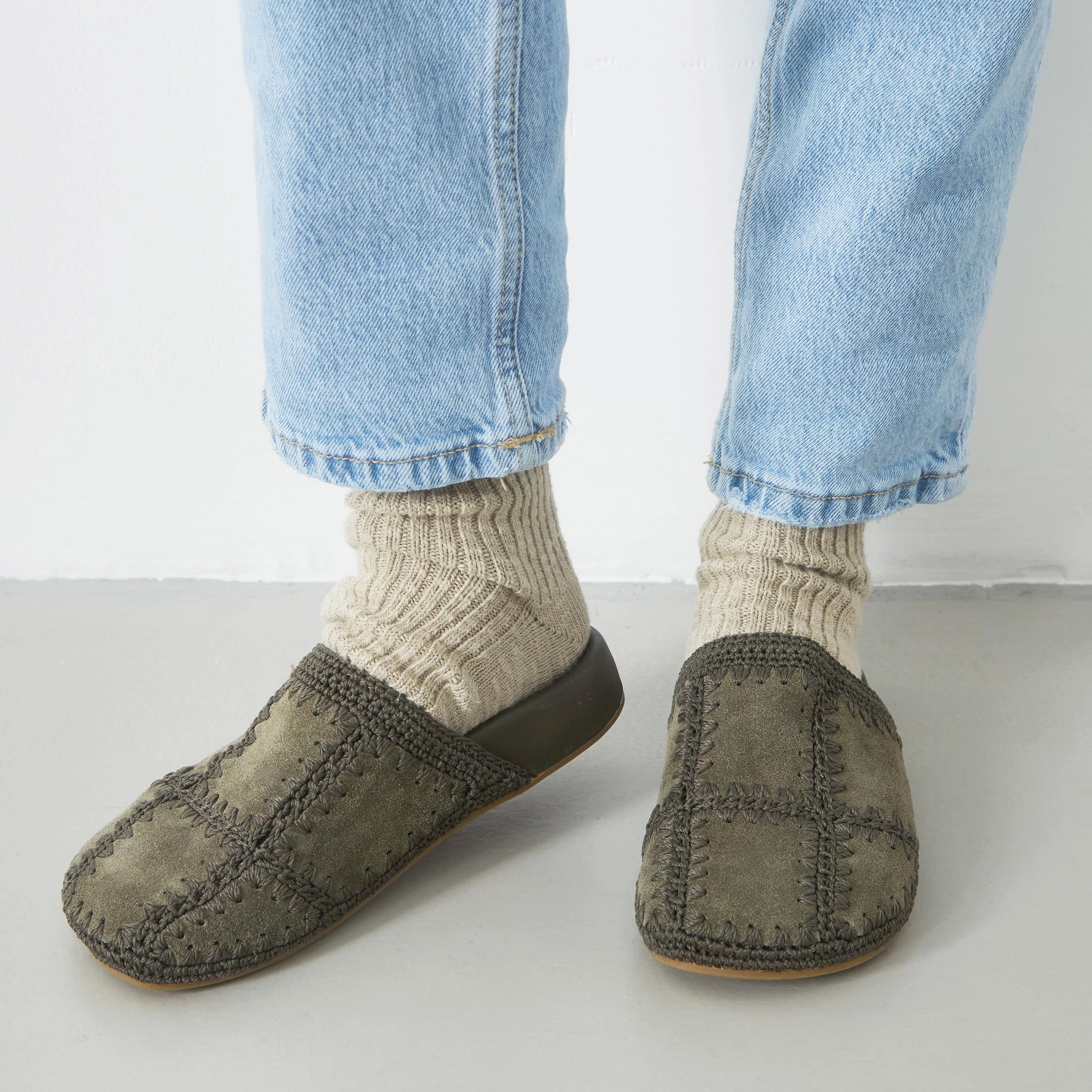 Bolinas Suede Clogs