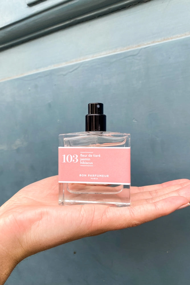 Bon Parfumeur 103 Tiare flower. Jasmine & Hibiscus Eau De Parfum