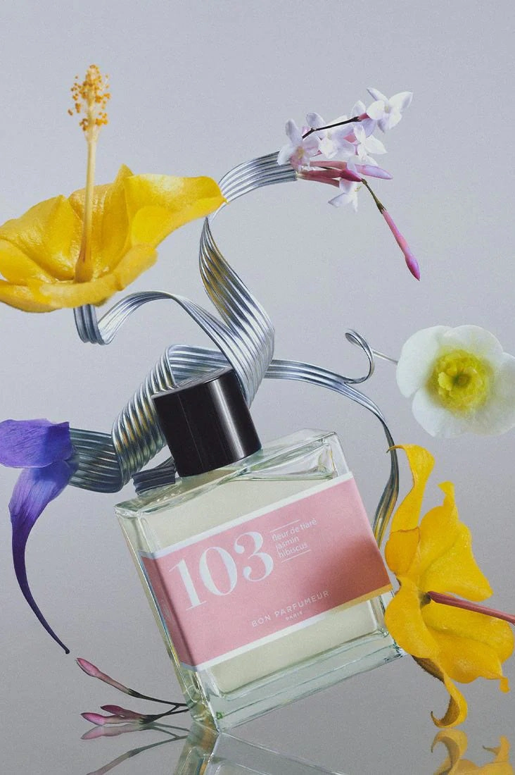 Bon Parfumeur 103 Tiare flower. Jasmine & Hibiscus Eau De Parfum