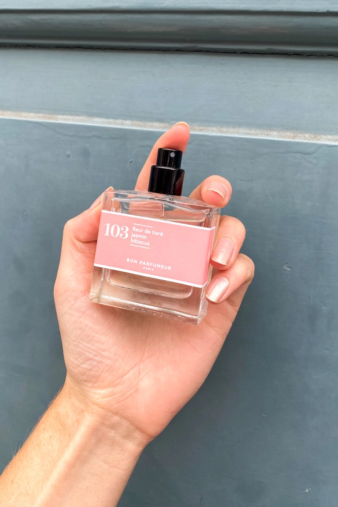 Bon Parfumeur 103 Tiare flower. Jasmine & Hibiscus Eau De Parfum