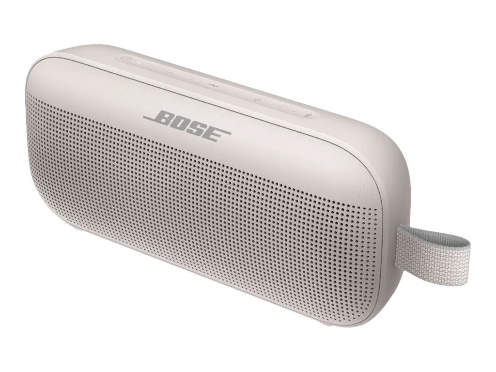 Bose SoundLink Flex - Speaker - for portable use - wireless - Bluetooth - App-controlled - smoke white 865983-0500