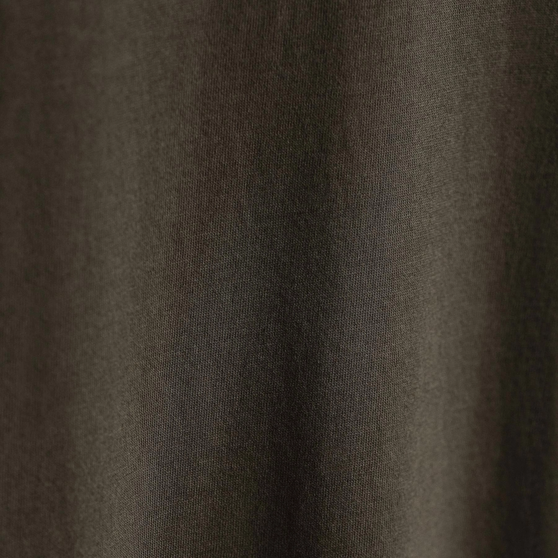 Brushed Lotus Long Sleeve Crew - Army Green