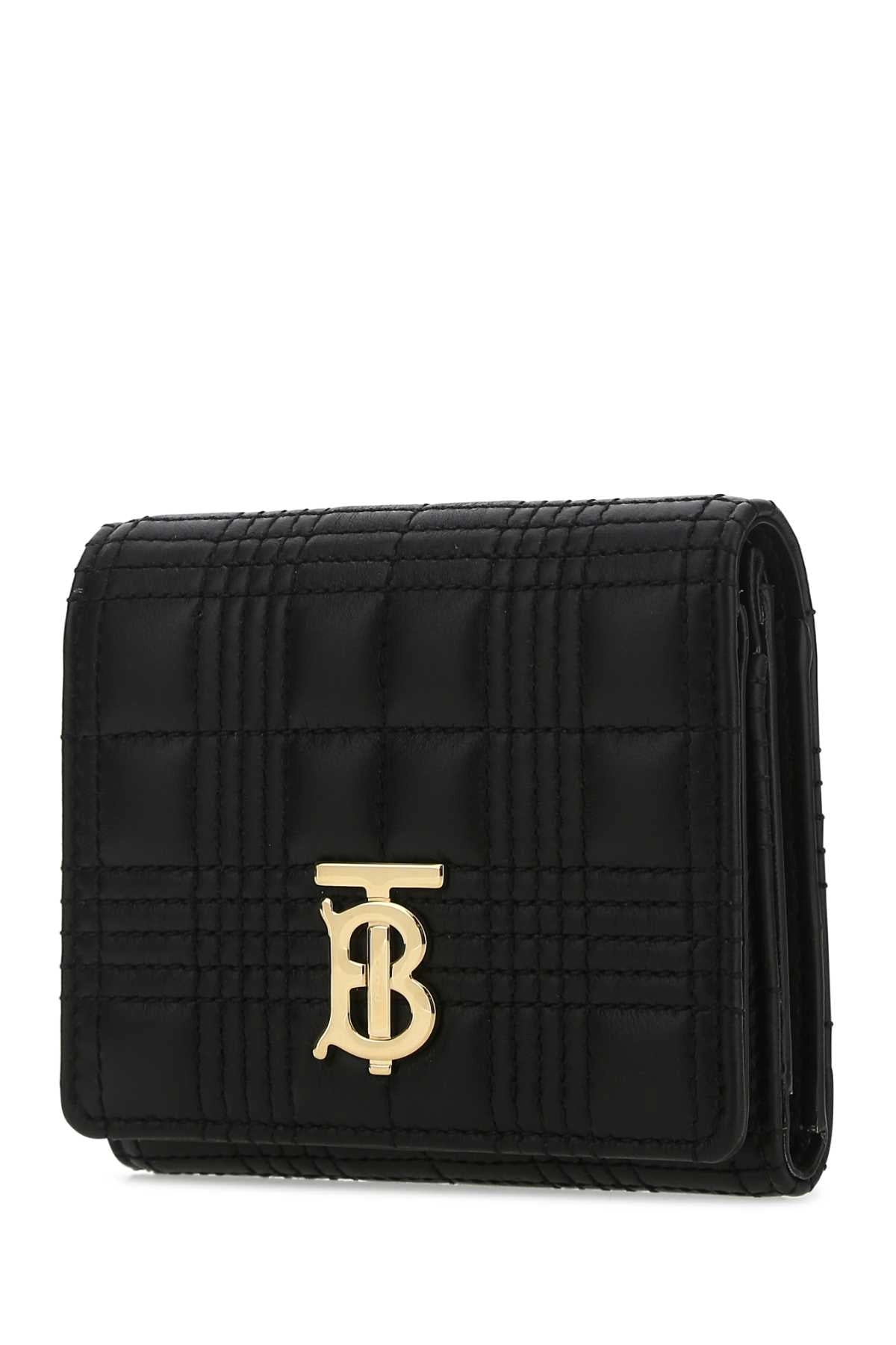 Burberry Lola Logo Plaque Compact Wallet