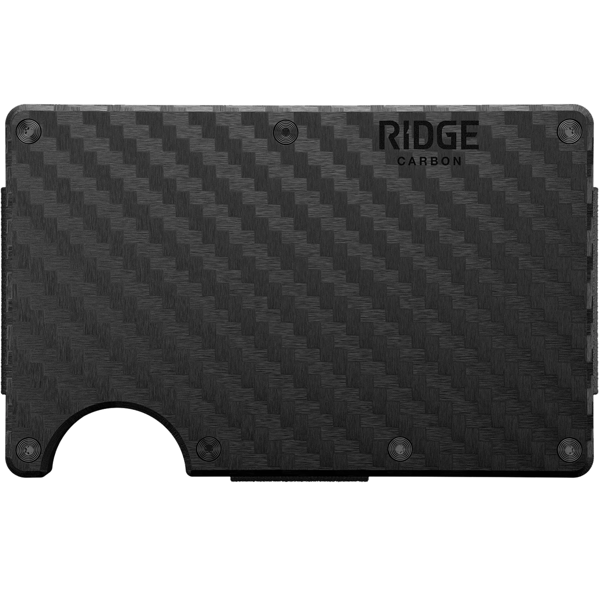 Carbon Fiber Wallet with Cash Strap