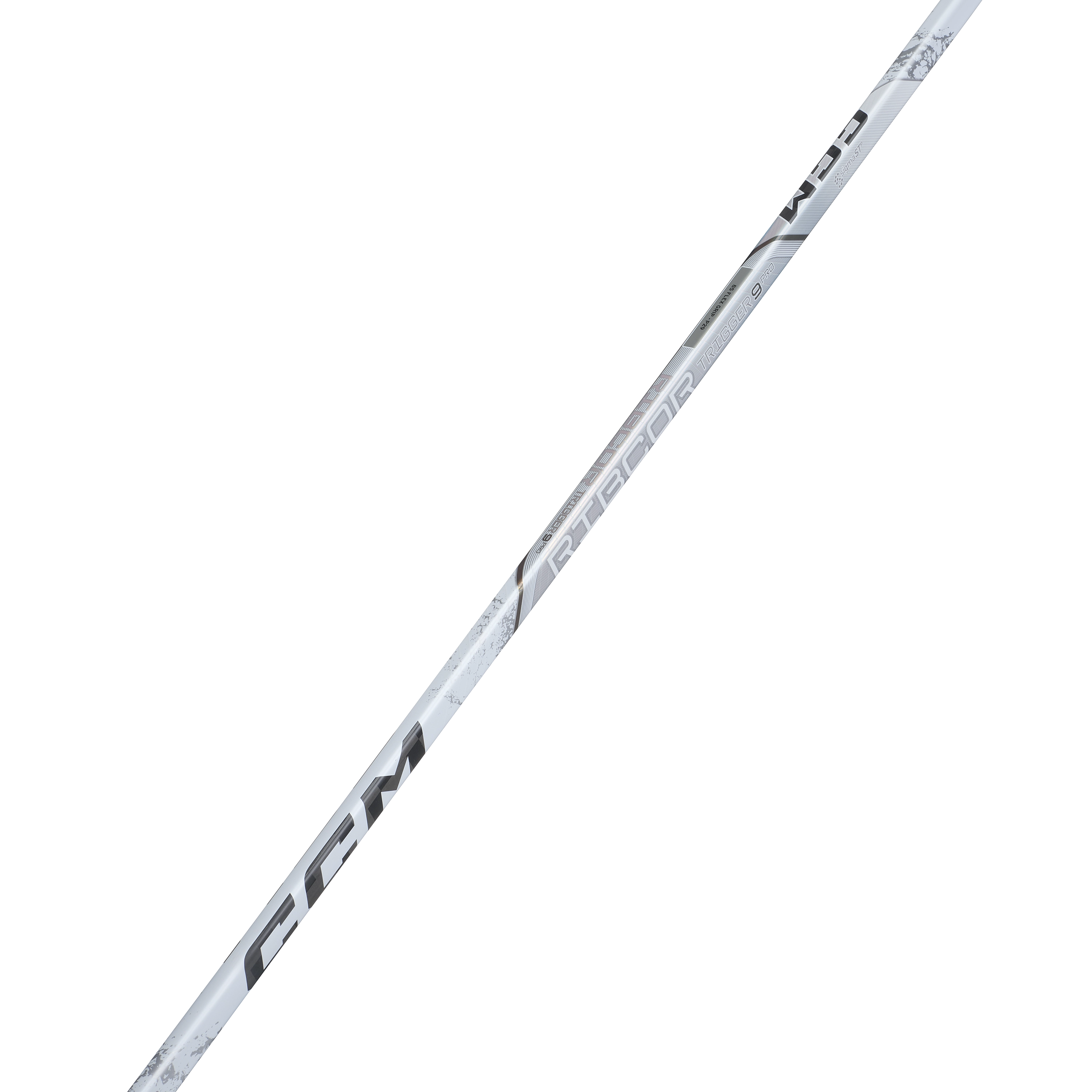 CCM Ribcor Trigger 9 Pro (WHITE) Hockey Stick - Intermediate