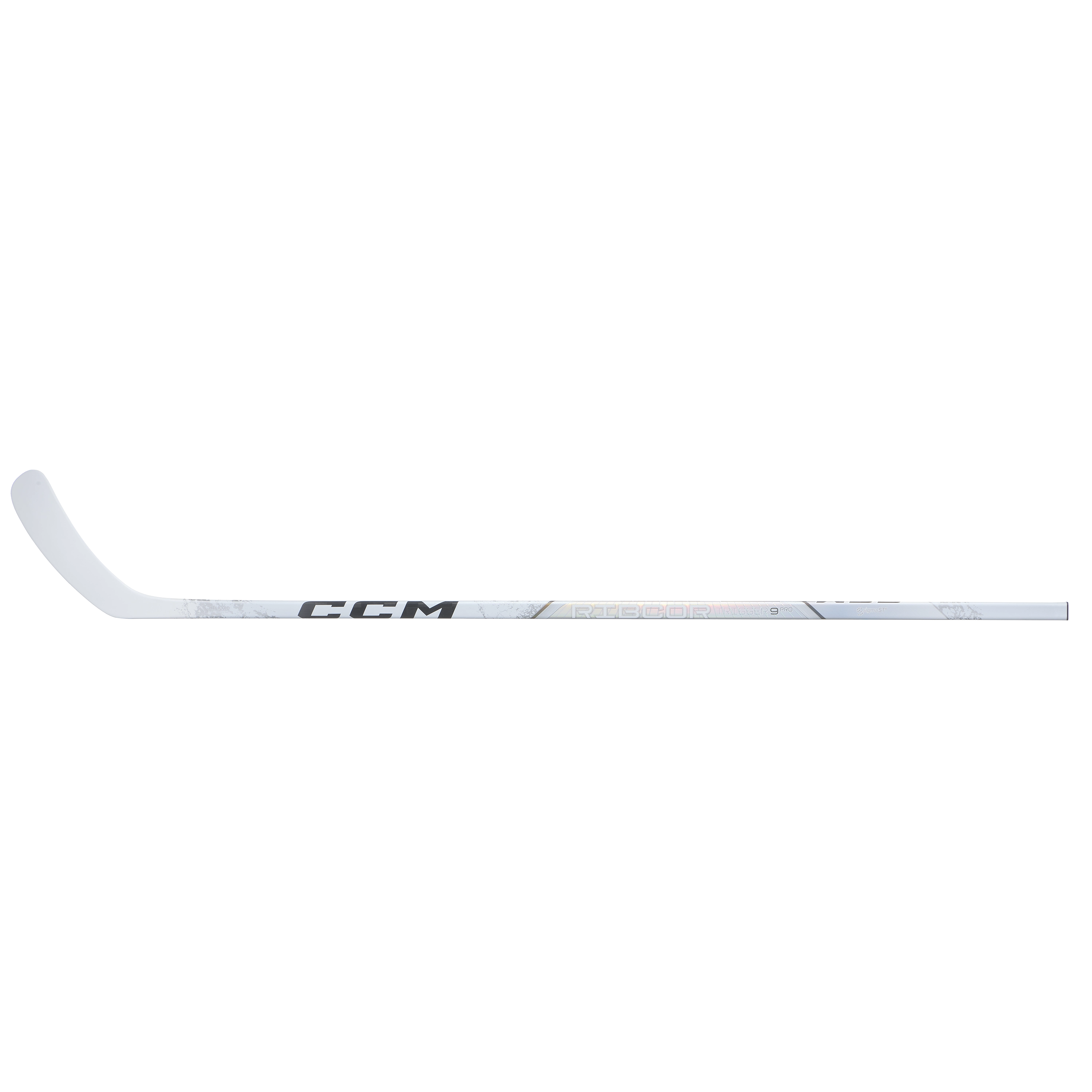 CCM Ribcor Trigger 9 Pro (WHITE) Hockey Stick - Intermediate