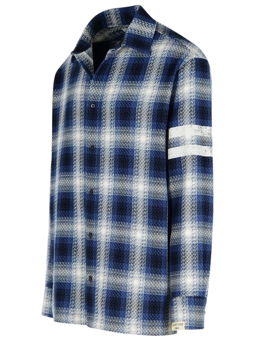 'Check Nolowen' Blue Cotton Shirt