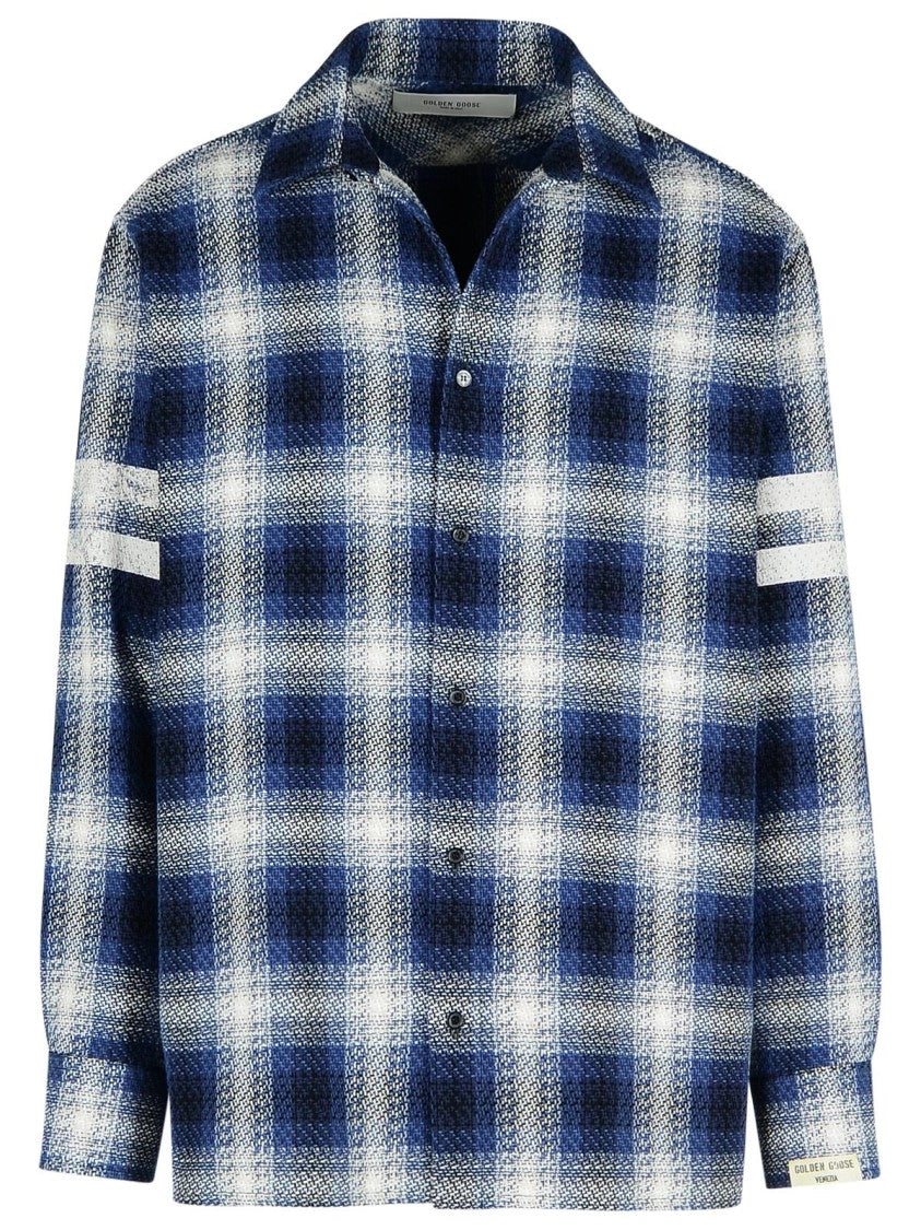 'Check Nolowen' Blue Cotton Shirt