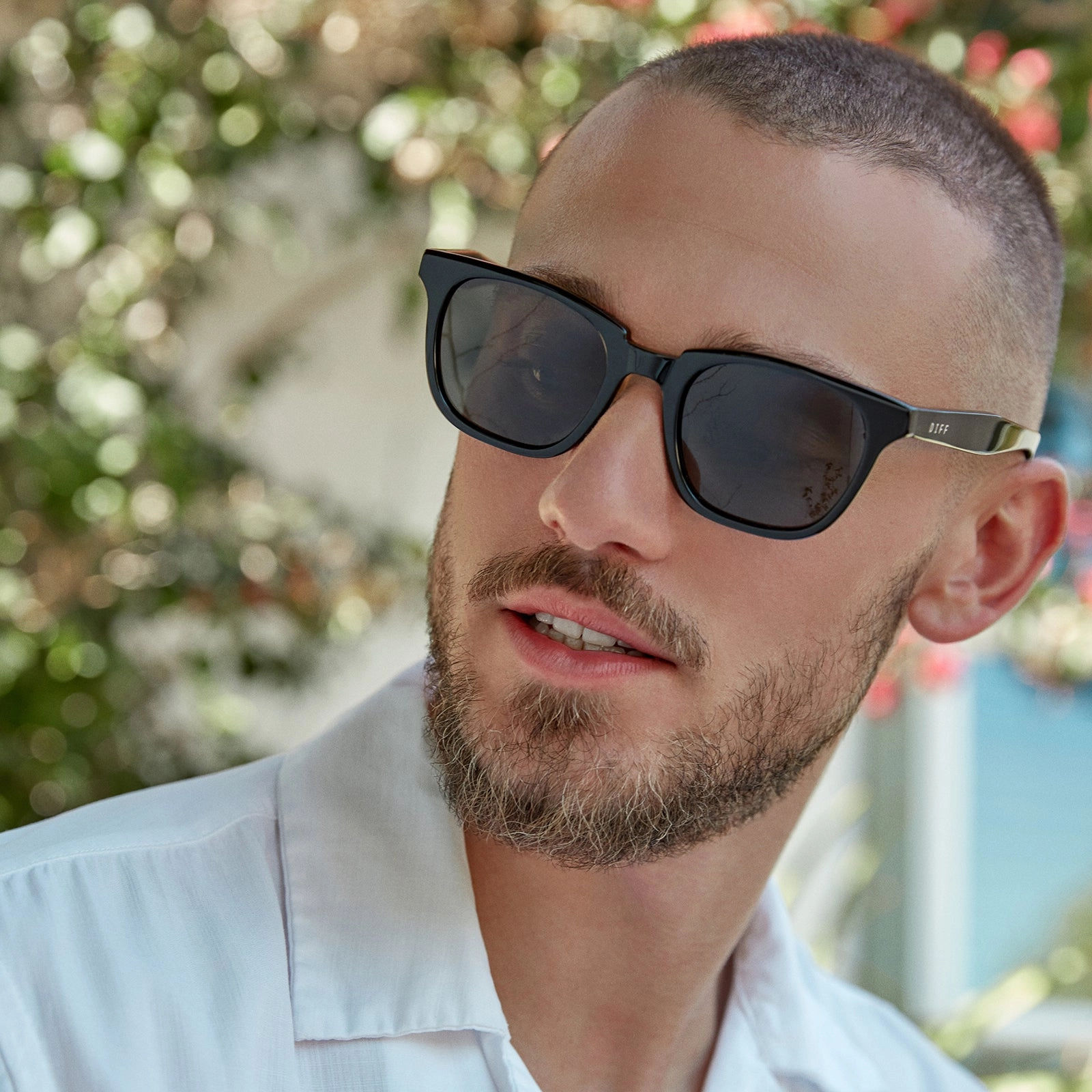 COLTON - BLACK   GREY POLARIZED SUNGLASSES