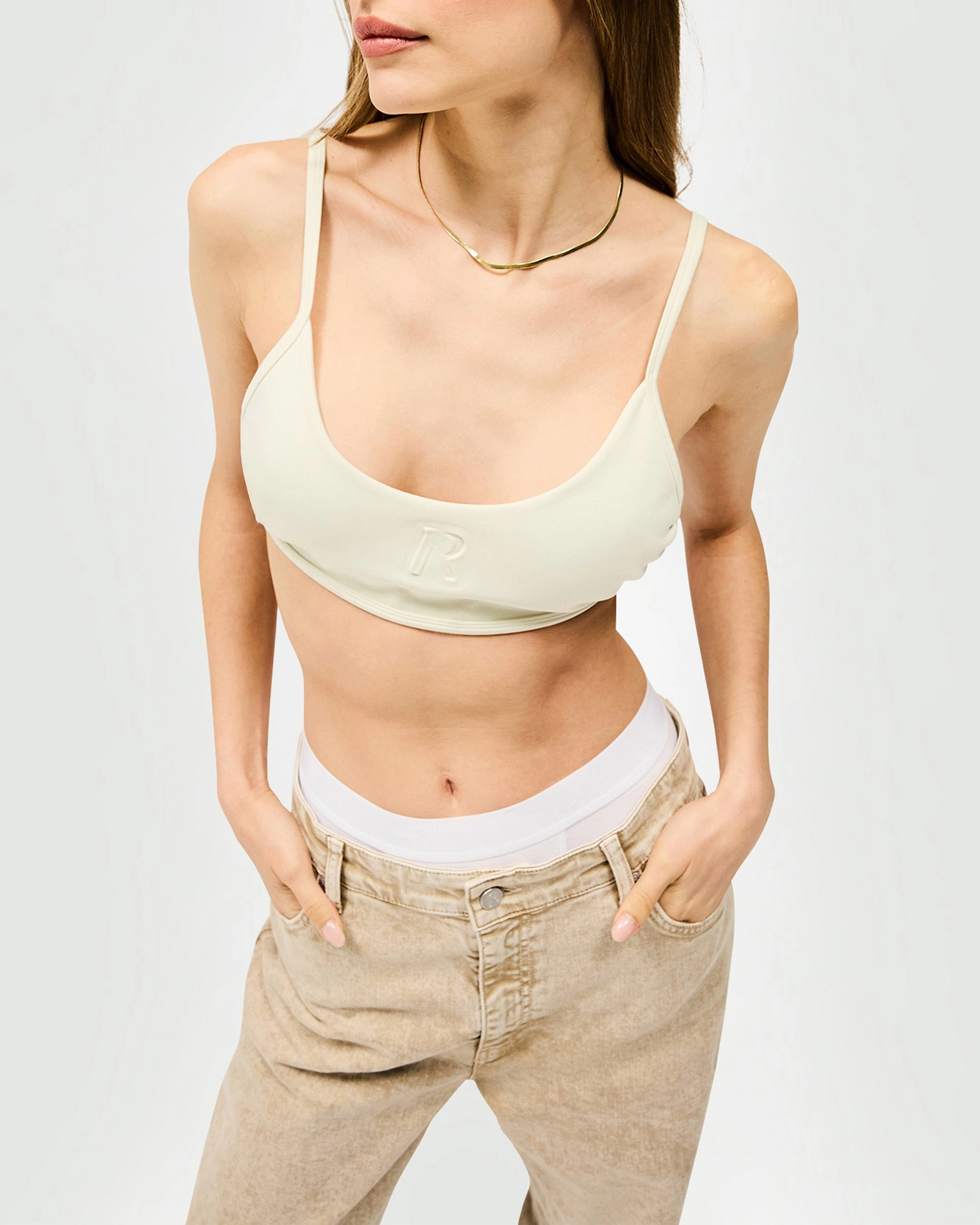 Control Bralette - Warm White