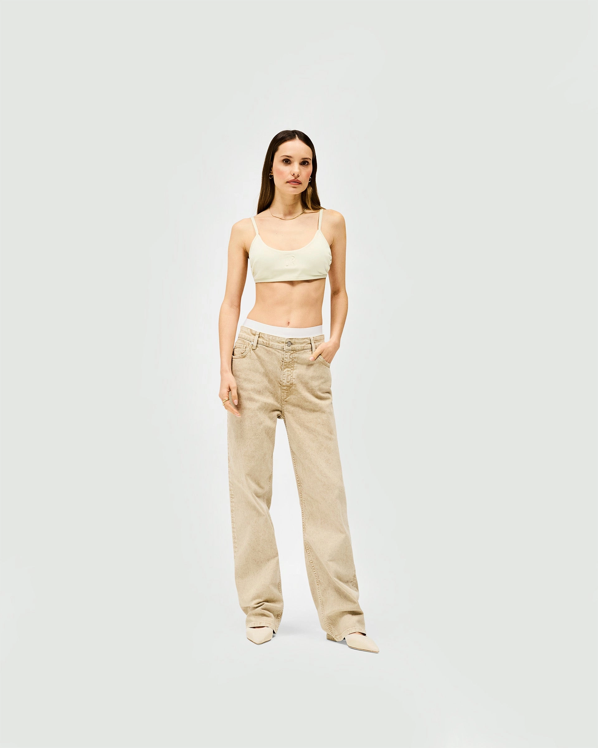 Control Bralette - Warm White