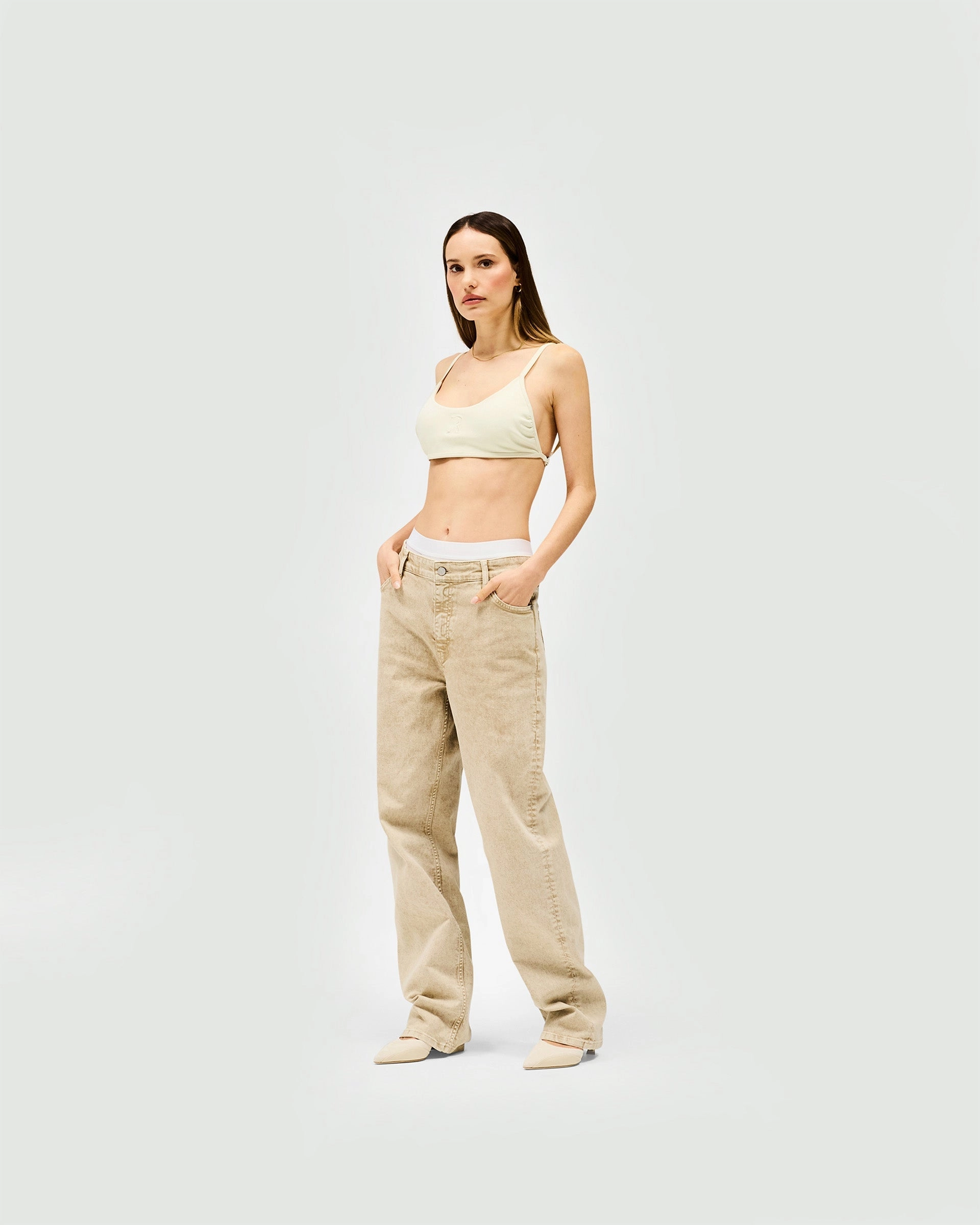 Control Bralette - Warm White