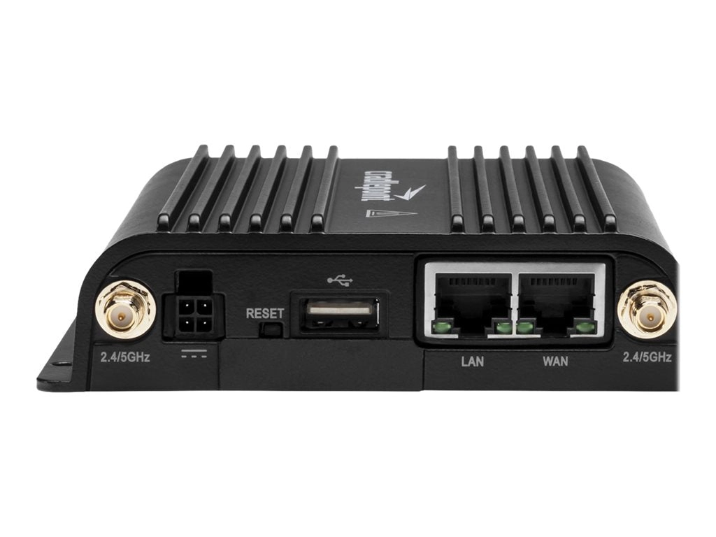 Cradlepoint IBR900 Series IBR900-600M - Wireless router - WWAN 1GbE - Wi-Fi 5 - Dual Band - with 3 years NetCloud Ruggedized TCA3-0900600M-EM