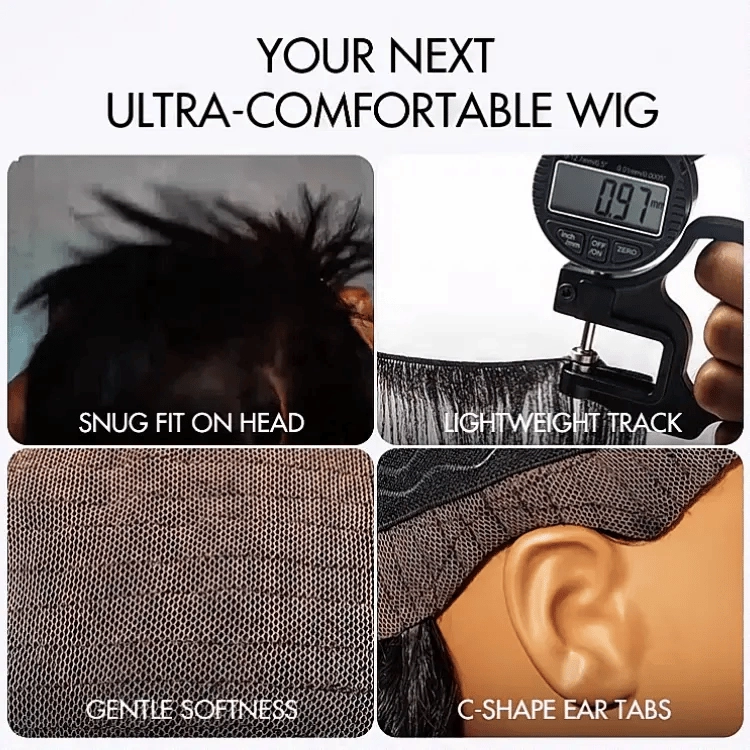 Crazy Wednesday | Silky Blunt Cut Bob Snugfit Glueless Minimalist HD Lace Short Wig Pre-Cut Lace