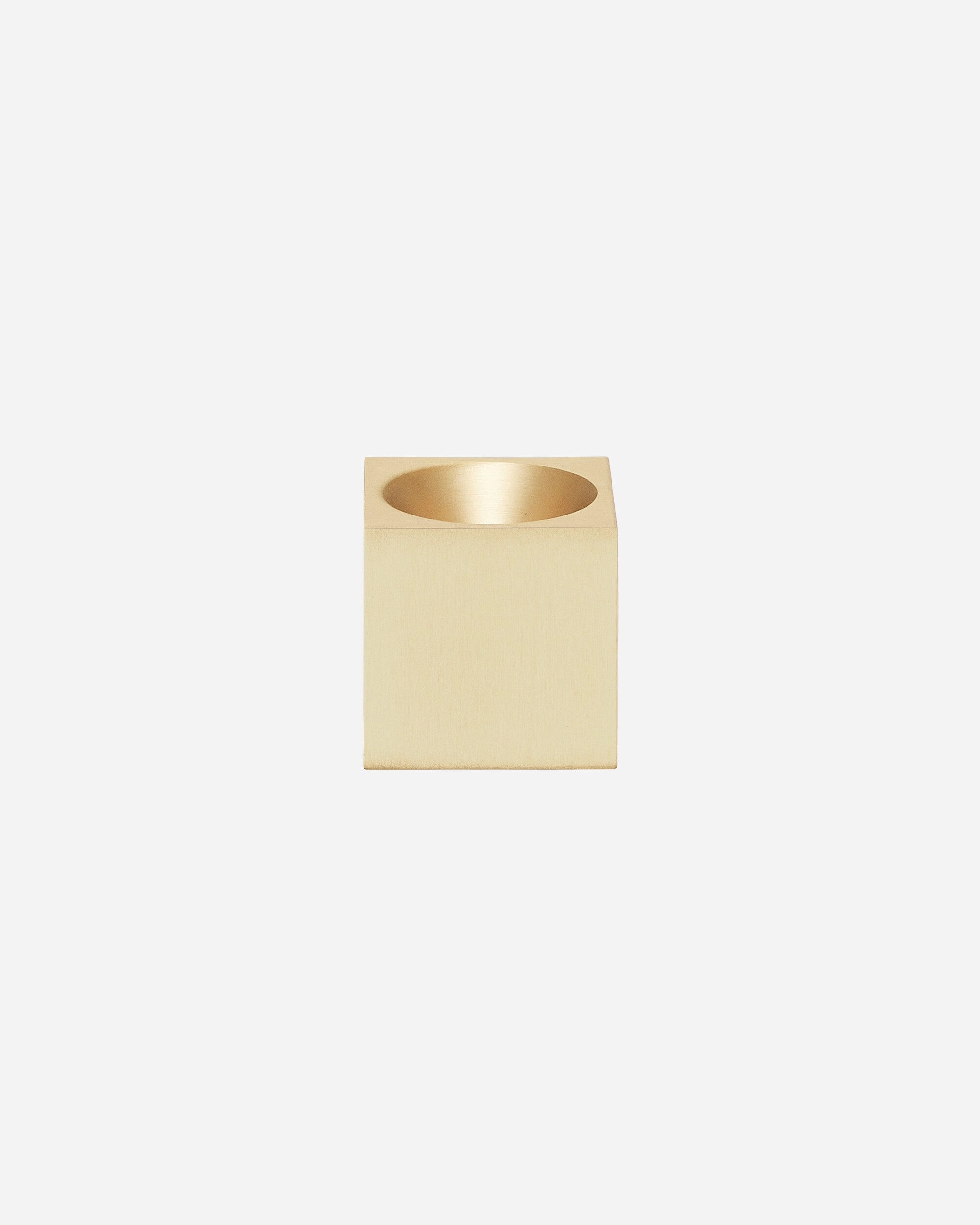 Cube Burner Brass