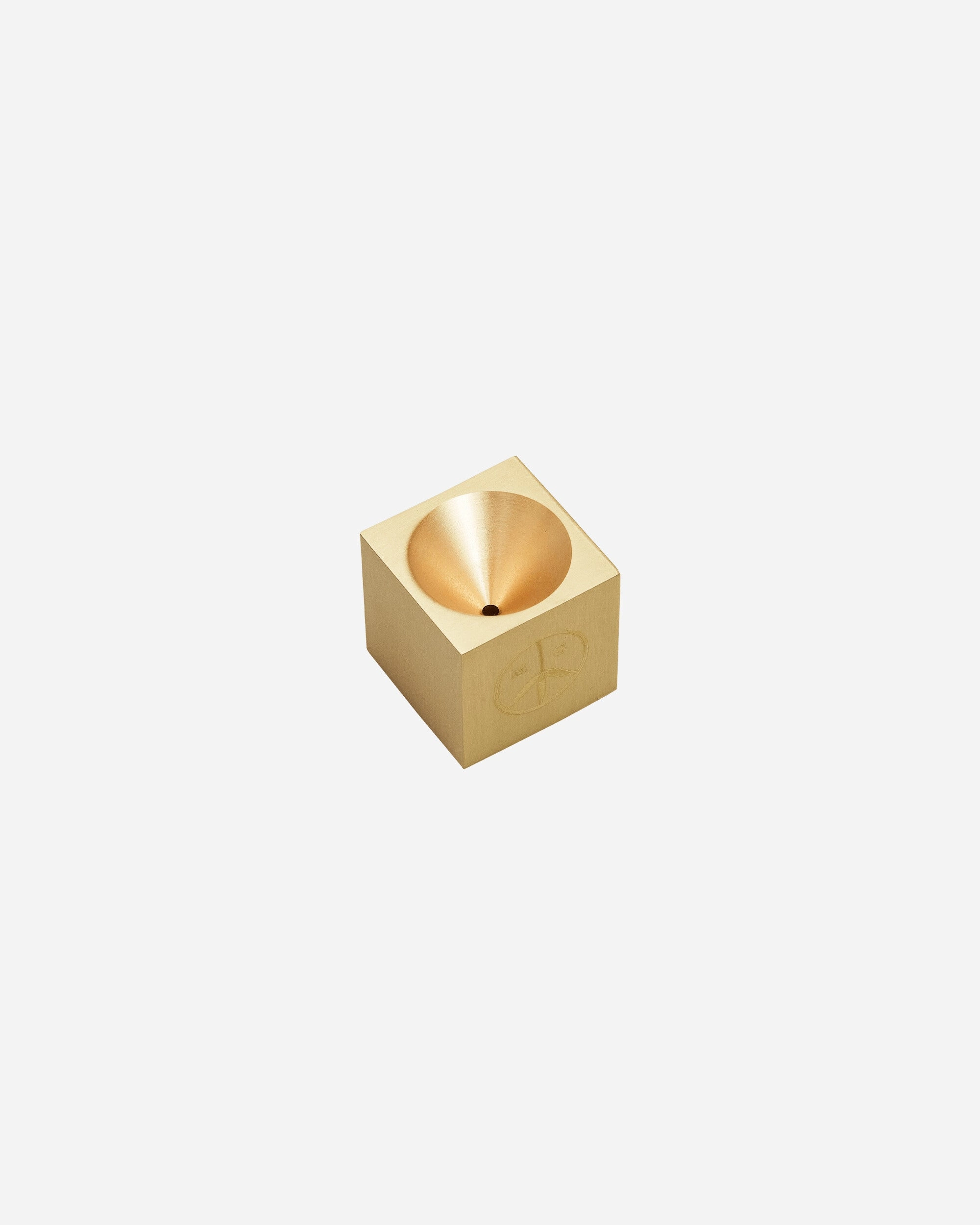 Cube Burner Brass