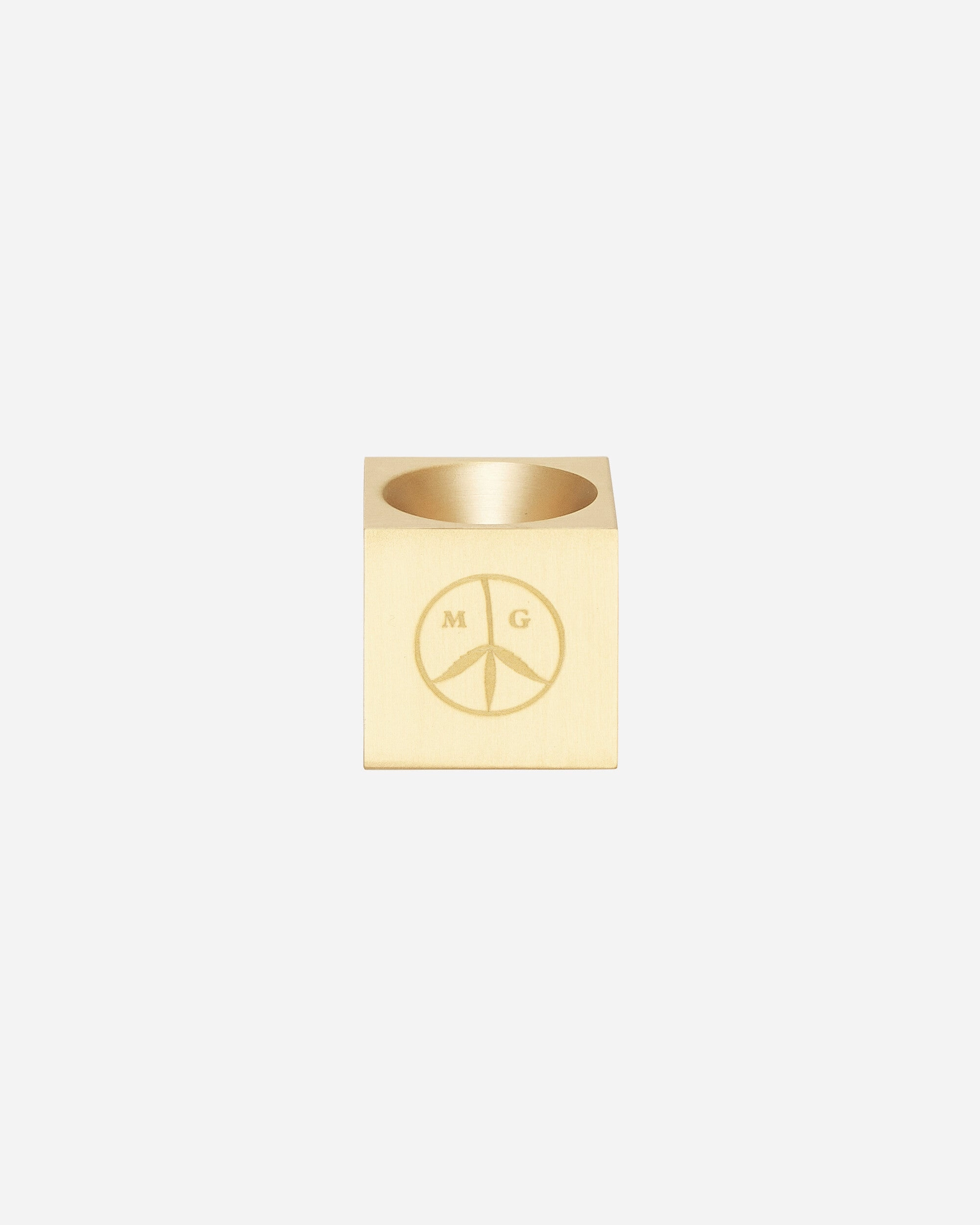 Cube Burner Brass