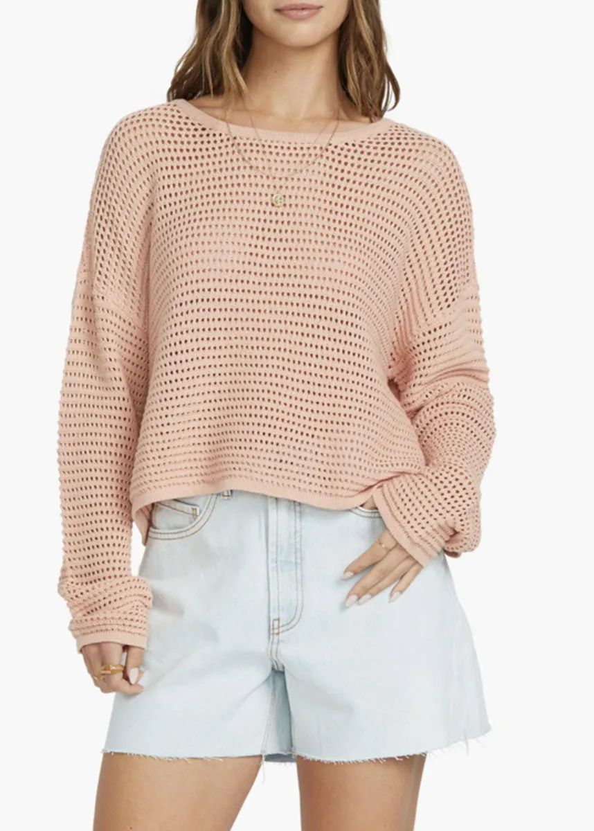 Daybreak Sweater - Faded Rose