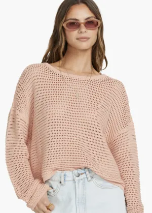 Daybreak Sweater - Faded Rose