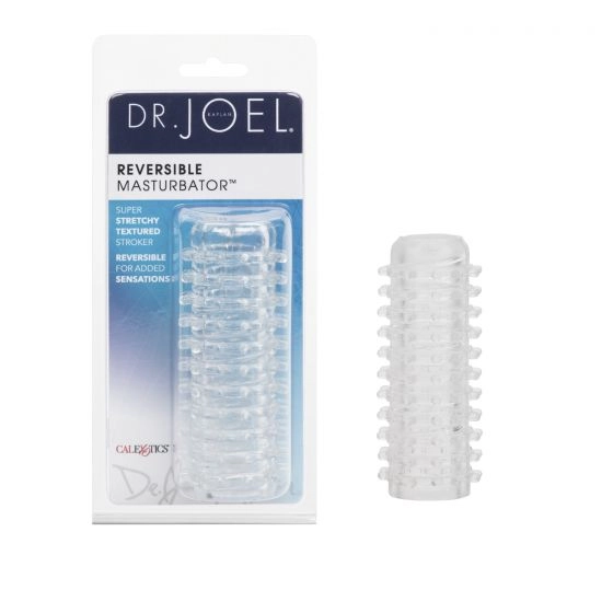 Dr. Joel Kaplan Reversible Masturbator - Clear