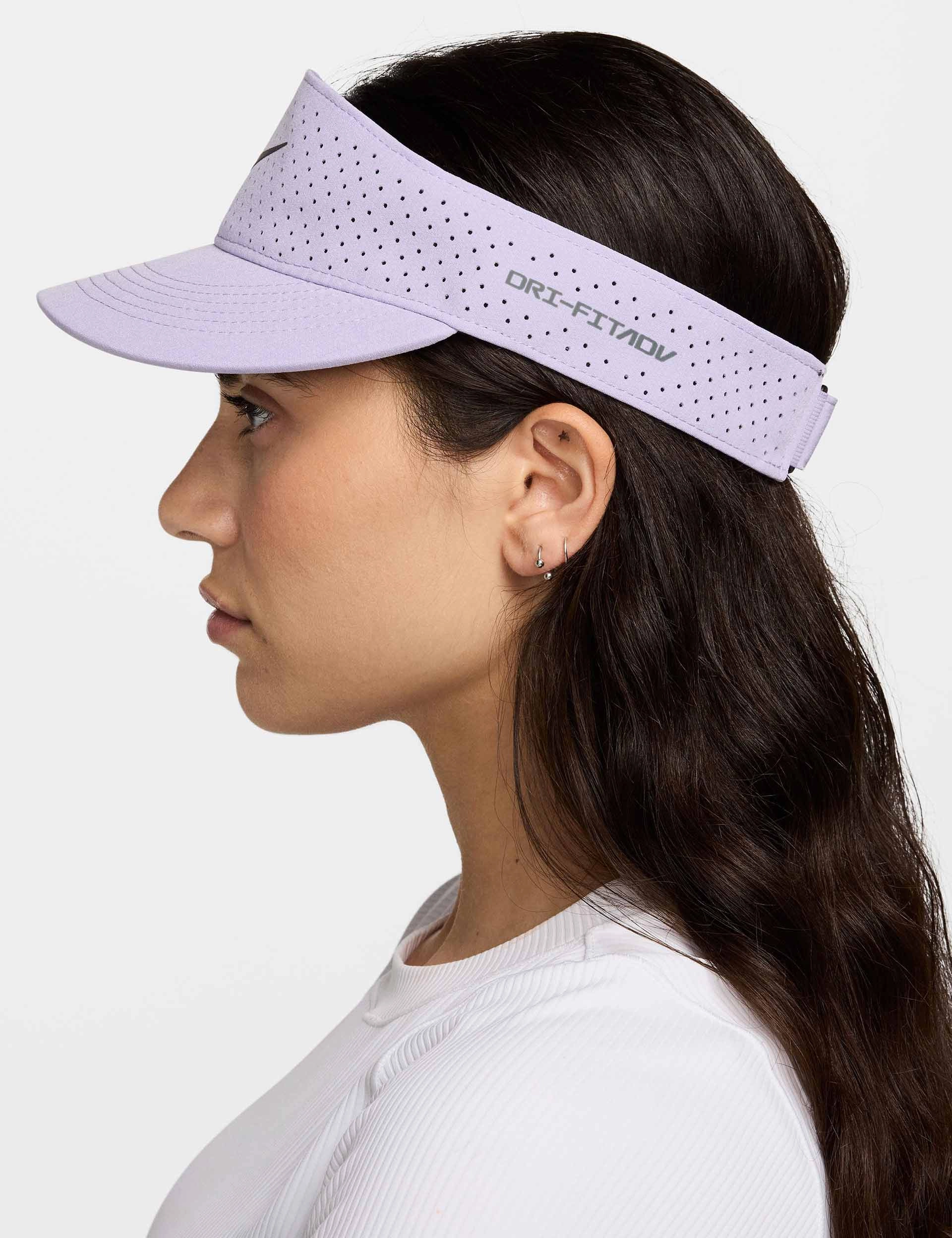 Dri-FIT ADV Ace Tennis Visor - Hydrangeas/Anthracite/Black