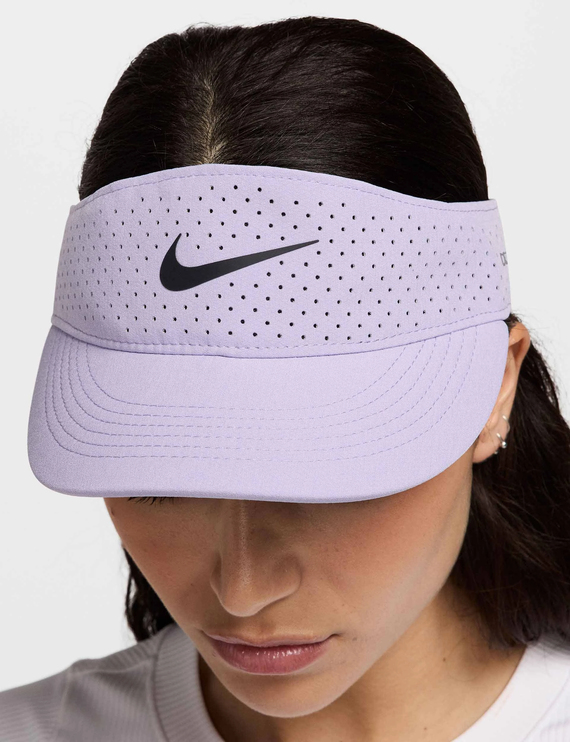 Dri-FIT ADV Ace Tennis Visor - Hydrangeas/Anthracite/Black