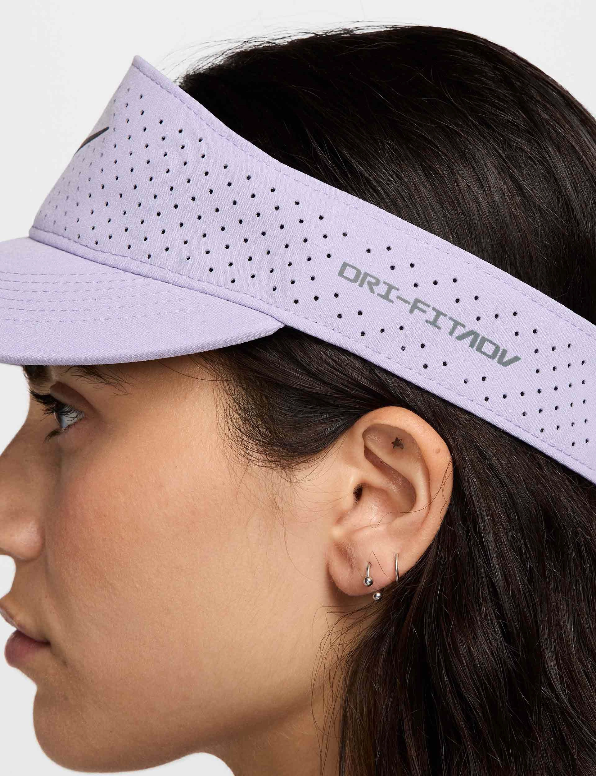 Dri-FIT ADV Ace Tennis Visor - Hydrangeas/Anthracite/Black