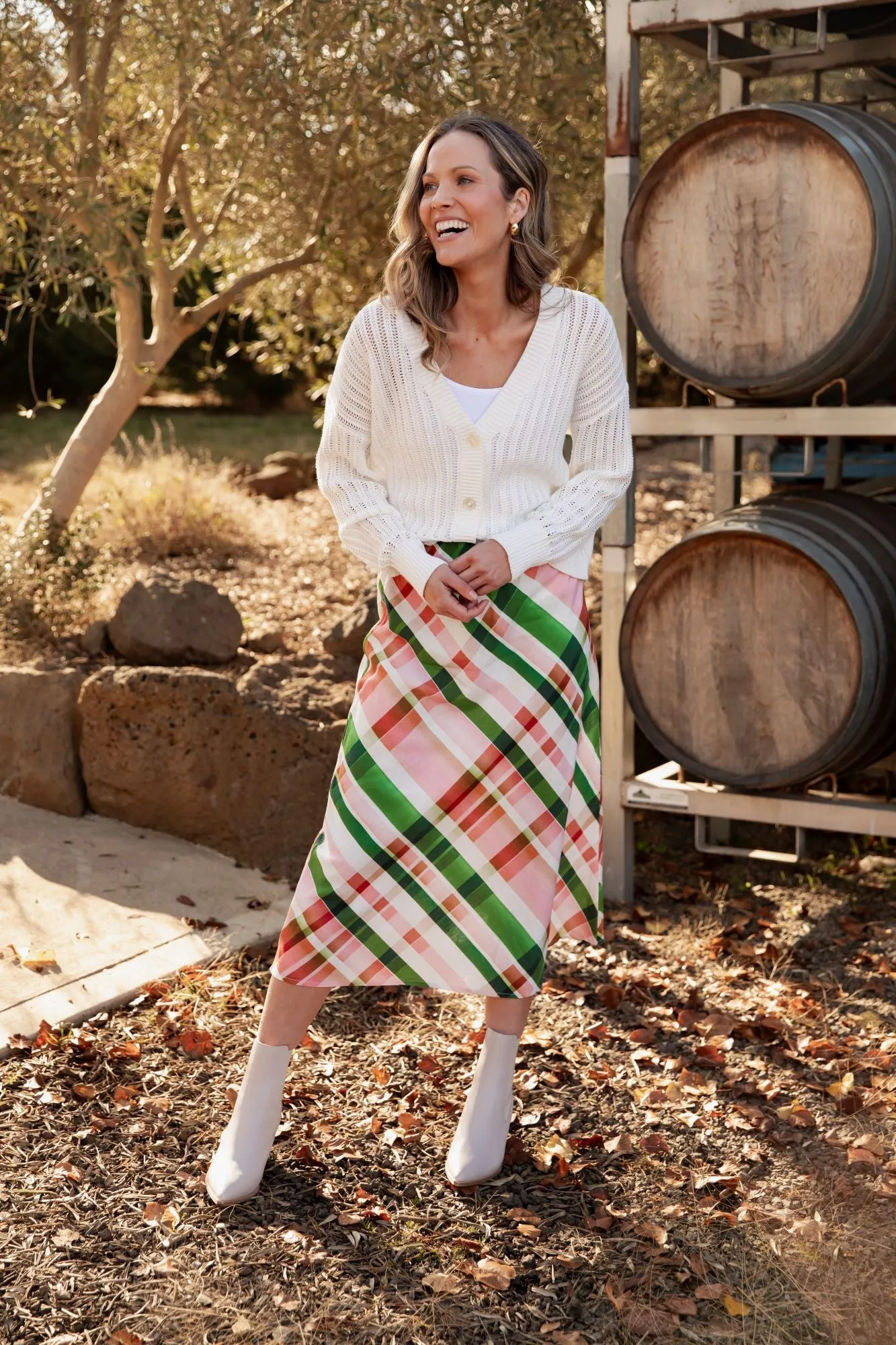 Elm Sasha Lightweight Cardi Marshmallow