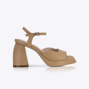 Eva heel Tan