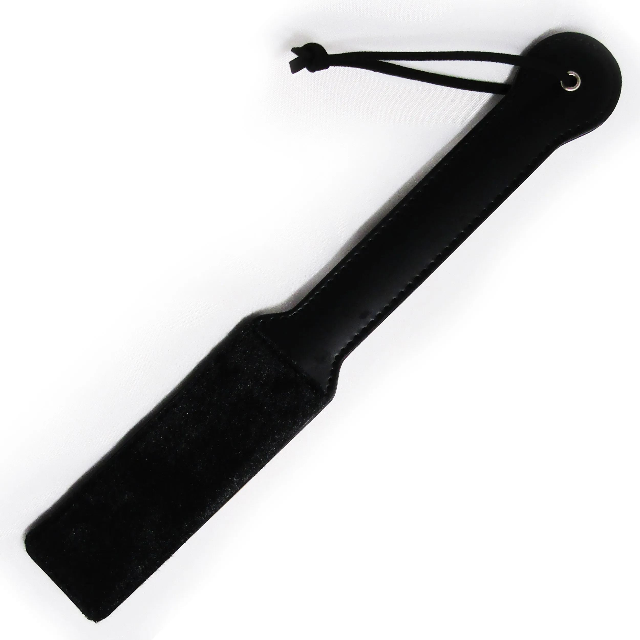Fetish Pleasure Play Felt Sided Black Paddle