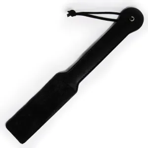 Fetish Pleasure Play Felt Sided Black Paddle