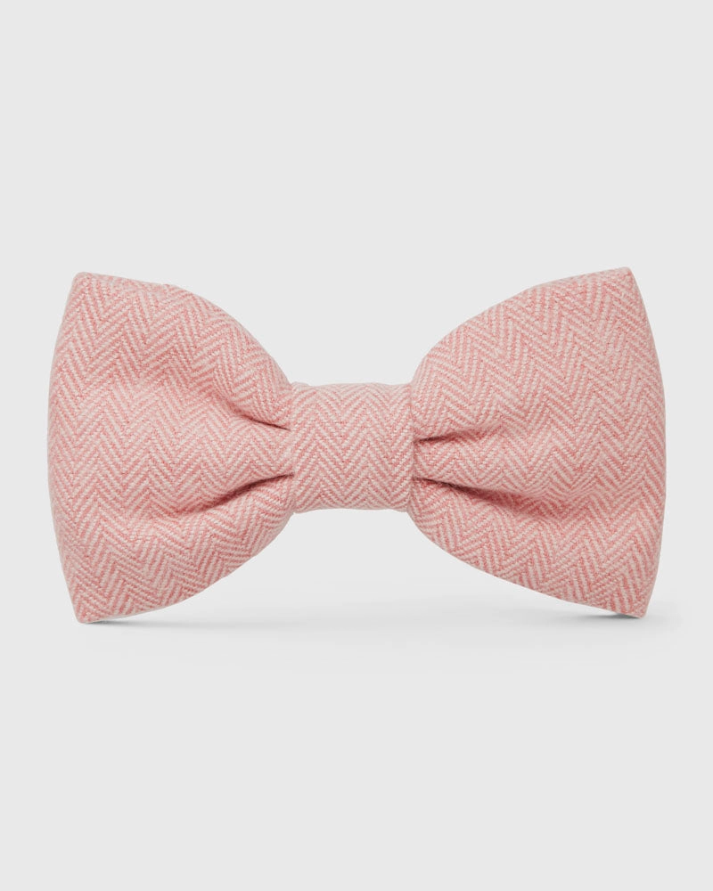 Flannel Dog Bow Tie