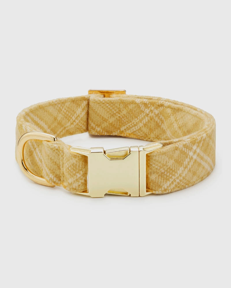 Flannel Dog Collar