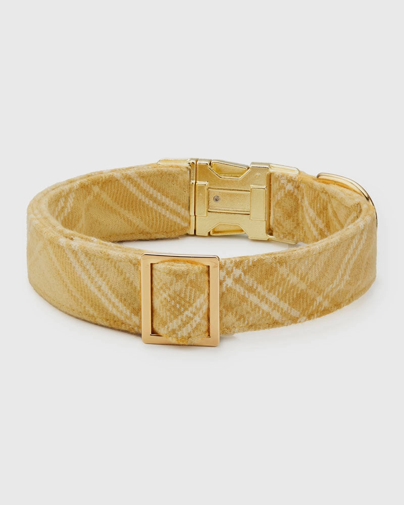 Flannel Dog Collar