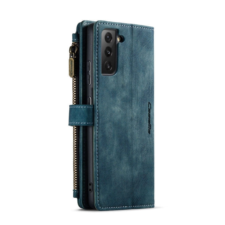 For Samsung Galaxy S21  5G CaseMe-C30 PU   TPU Multifunctional Horizontal Flip Leather Case with