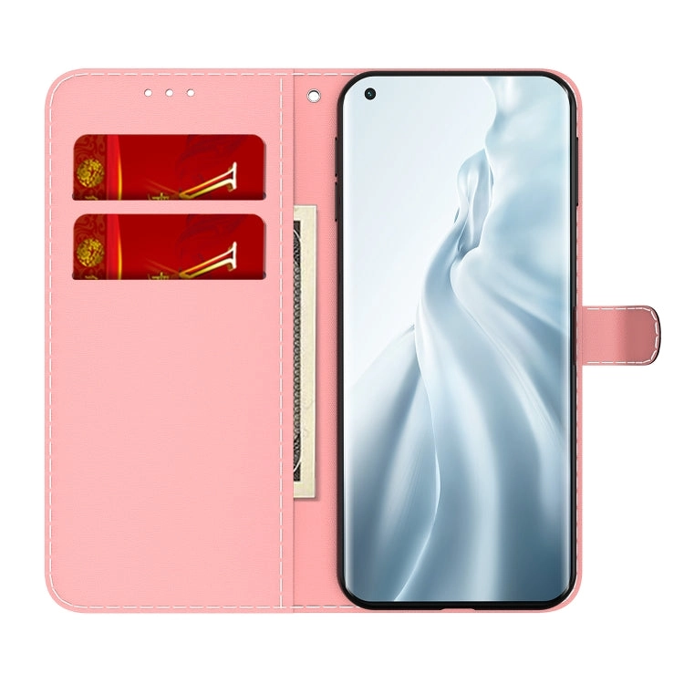 For Xiaomi Mi 11 Cloud Fog Pattern Horizontal Flip Leather Case with Holder  Card Slot