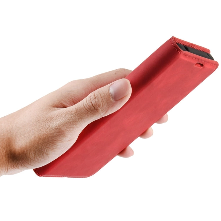 For Xiaomi Mi 11 Retro-skin Business Magnetic Suction Leather Case with Holder  Card Slots