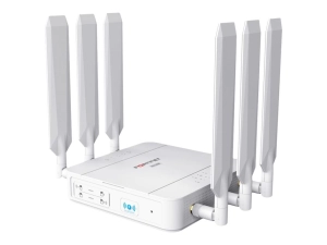 Fortinet FortiExtender 202F - Wireless router - WWAN 5-port switch - 1GbE, Bluetooth - 3G, 4G - wall-mountable FEX-202F-EA