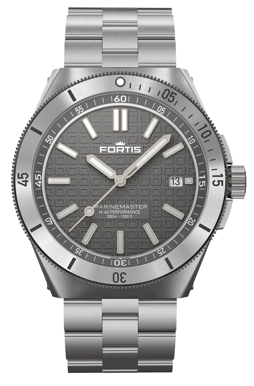 Fortis Marinemaster M-40 Rockstone Gray Bracelet