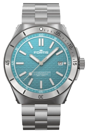 Fortis Marinemaster M-40 Serenity Blue Bracelet